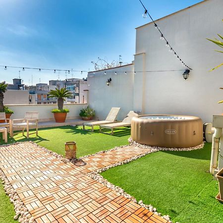 150Mq Rooftop Paradise - Spacious Private Terrace Bari Zewnętrze zdjęcie